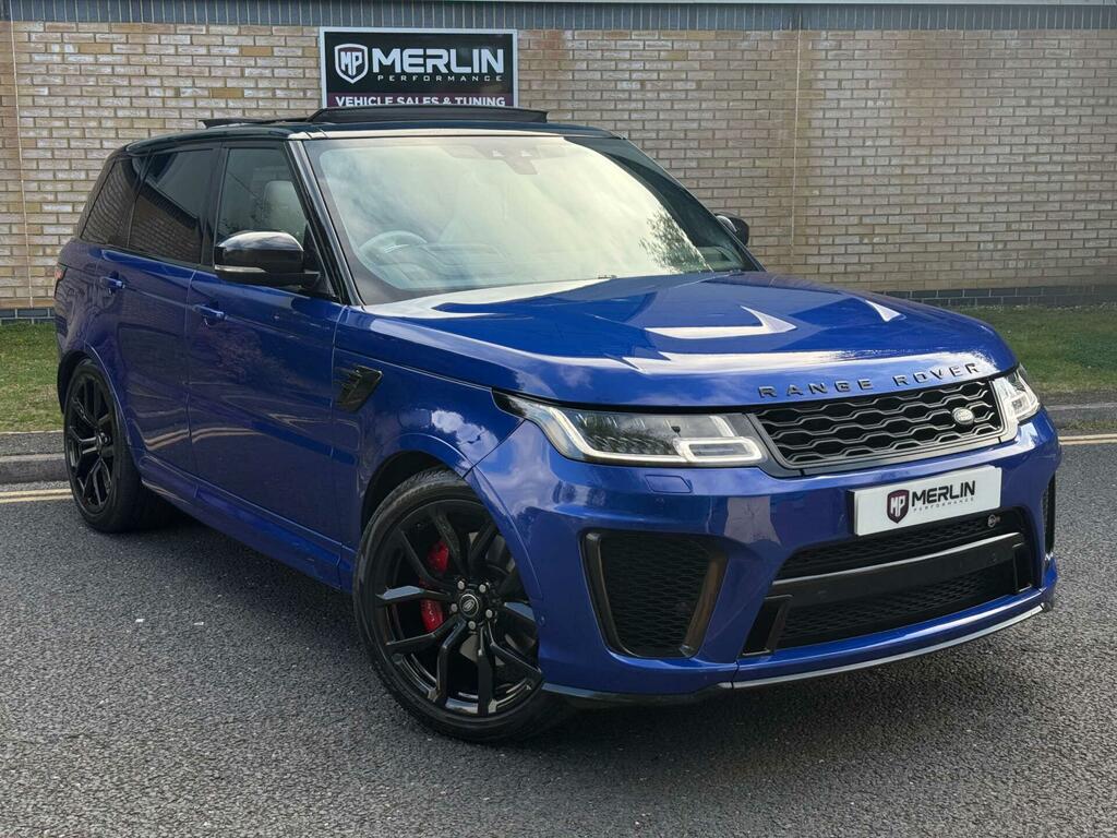 Land Rover Range Rover Sport Svr  Blue #5