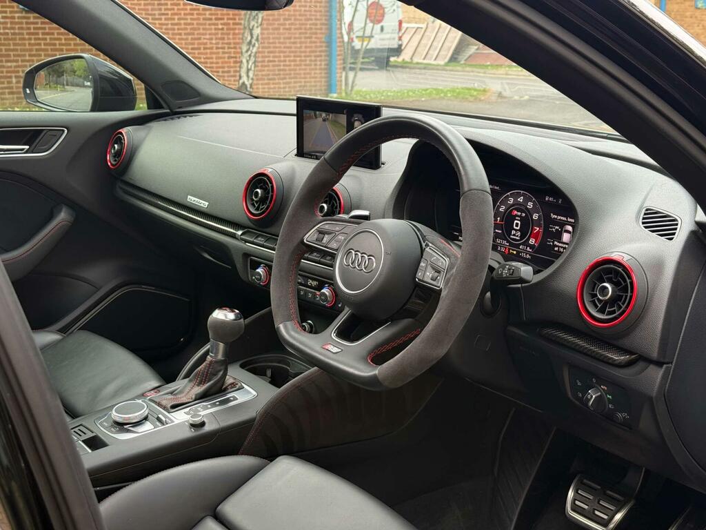 Audi RS3 2.5 Tfsi S Tronic Quattro Euro 6 Ss Black #3