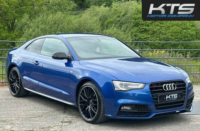 Audi A5 Tdi Black Edition Plus KW16OGY Blue #4