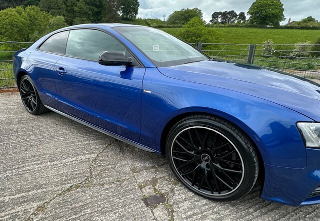 Audi A5 Tdi Black Edition Plus KW16OGY Blue #6