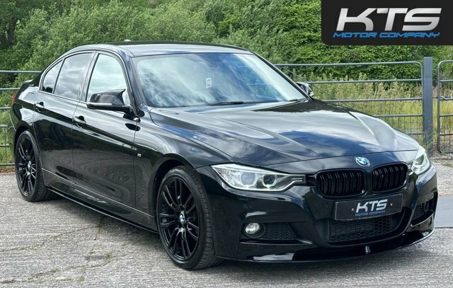 BMW 3 Series 320D M Sport Saloon YF64OUV Black #4