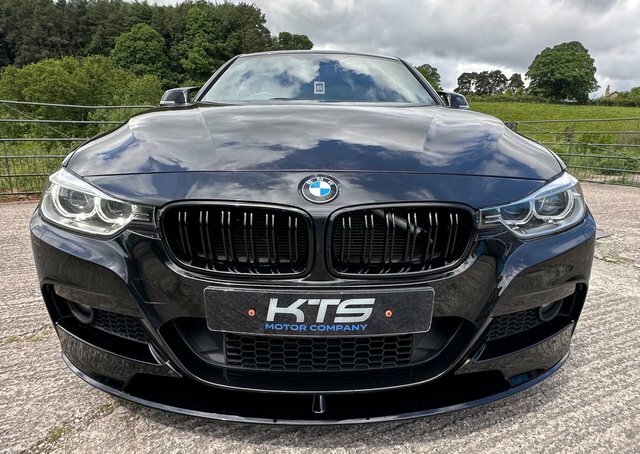 BMW 3 Series 320D M Sport Saloon YF64OUV Black #6