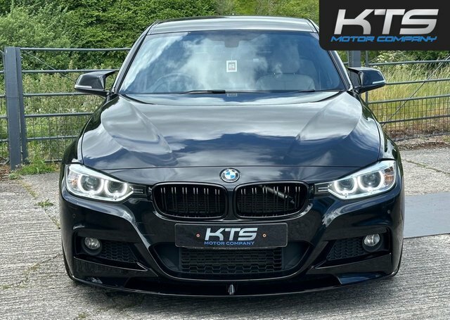 BMW 3 Series 320D M Sport Saloon YF64OUV Black #2
