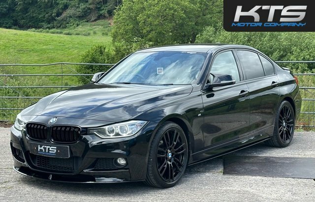 BMW 3 Series 320D M Sport Saloon YF64OUV Black #3