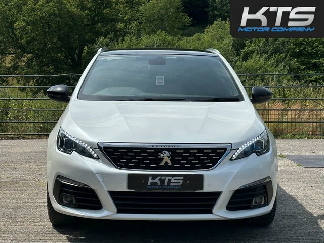 Peugeot 308 SW Puretech Gt Line Estate White #2