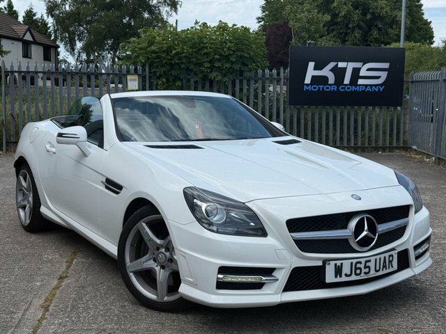 Mercedes-Benz SLK Slk250d Amg Sport Convertible White