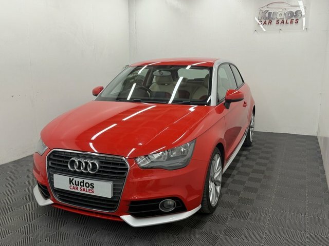 Audi A1 1.6 Tdi Contrast Edition Hatchback Manu YB62DAO Red #3