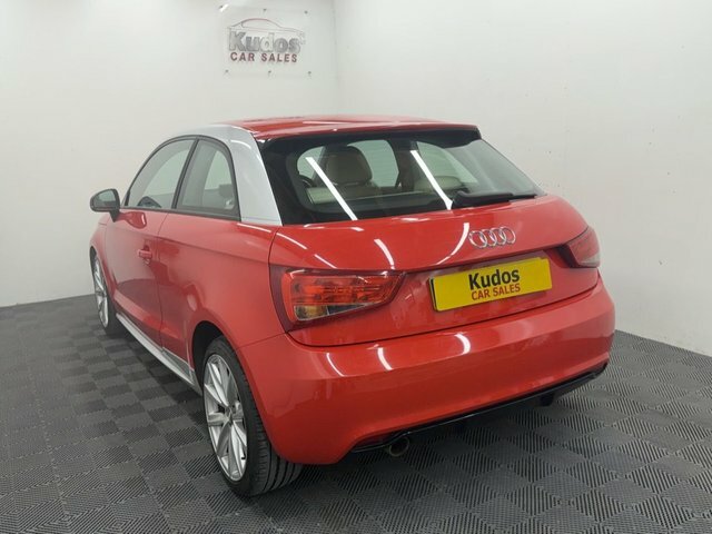 Audi A1 1.6 Tdi Contrast Edition Hatchback Manu YB62DAO Red #4