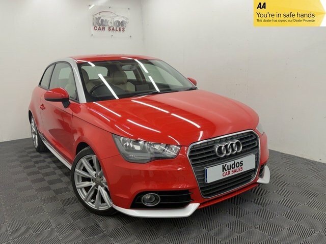 Audi A1 1.6 Tdi Contrast Edition Hatchback Manu YB62DAO Red