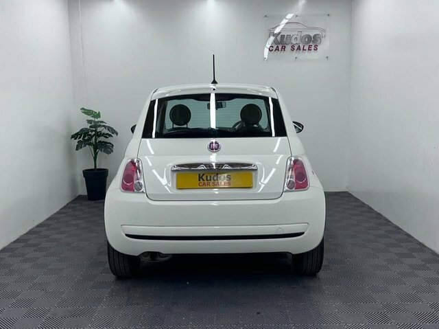 Fiat 500 1.2 Pop Hatchback Euro 6 S S White #5