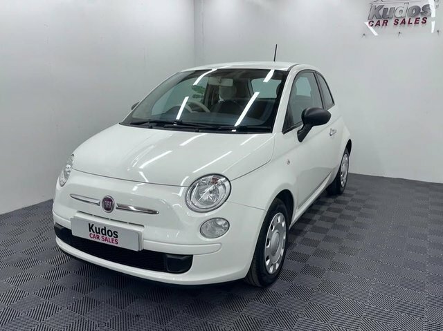 Fiat 500 1.2 Pop Hatchback Euro 6 S S White #3