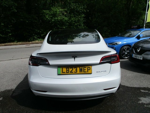 Tesla Model 3 2023 Dual Motor Performance Saloon LB23WEP White #4