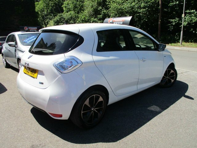 Renault Zoe 2018 R110 41Kwh Signature Nav Hatchback Electr White #5