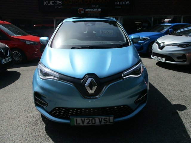 Renault Zoe 2020 R135 52Kwh Gt Line Hatchback Aut Blue #4