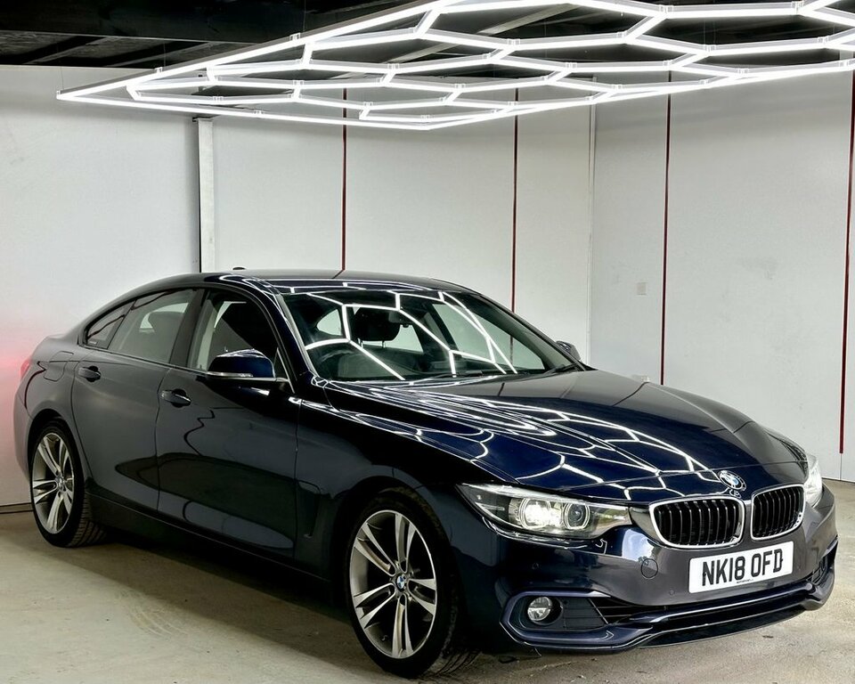 BMW 4 Series Gran Coupe 2L Sport Blue