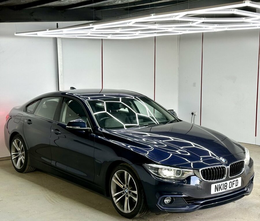 BMW 4 Series Gran Coupe 2L Sport NK18OFD Blue #3