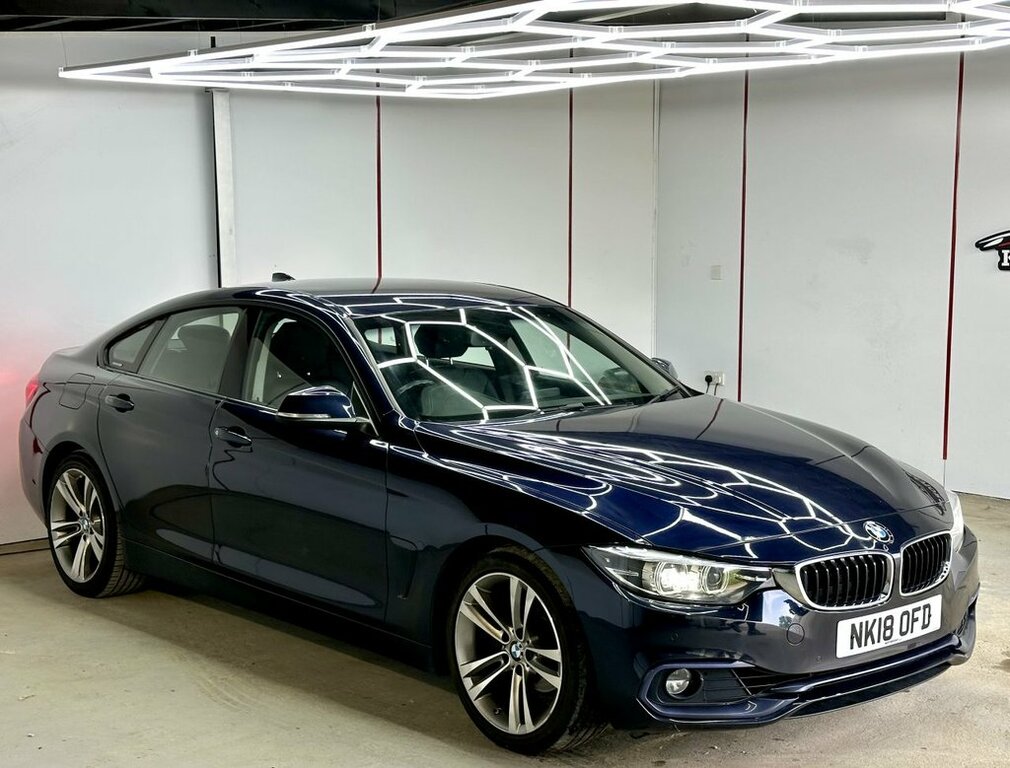 BMW 4 Series Gran Coupe 2L Sport NK18OFD Blue #4