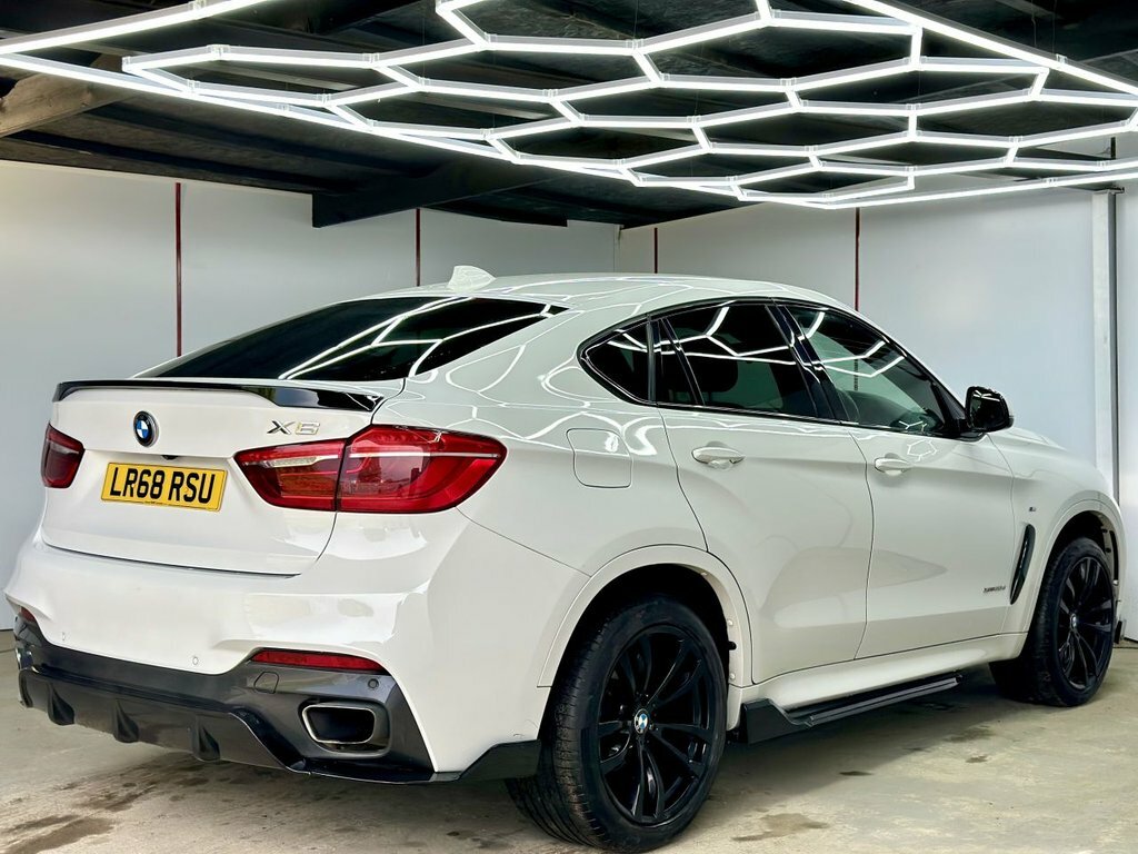 BMW X6 3L M Sport LR68RSU White #6