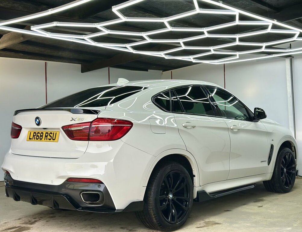 BMW X6 3L M Sport LR68RSU White #4