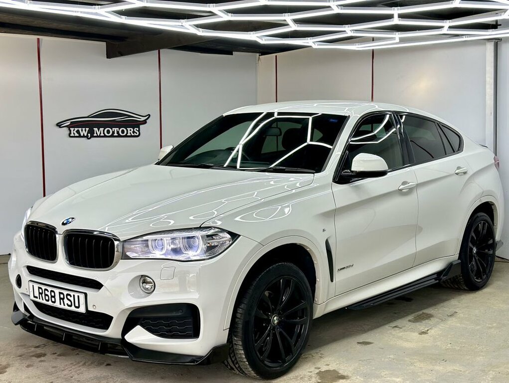 BMW X6 3L M Sport LR68RSU White #3