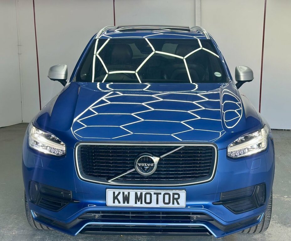 Volvo XC90 2L R-design EY16SFX Blue #4