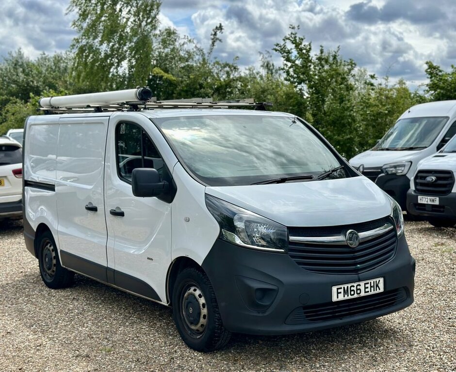 Vauxhall Vivaro 1.6L Null White