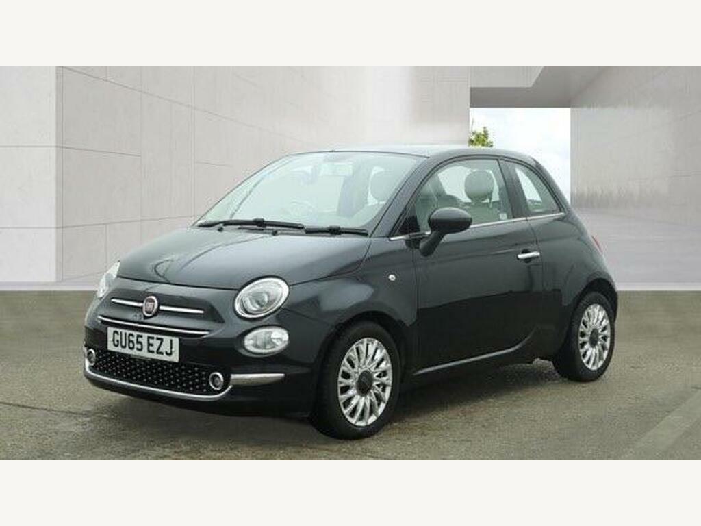Fiat 500 0.9 Twinair Lounge Euro 6 S S Black #2