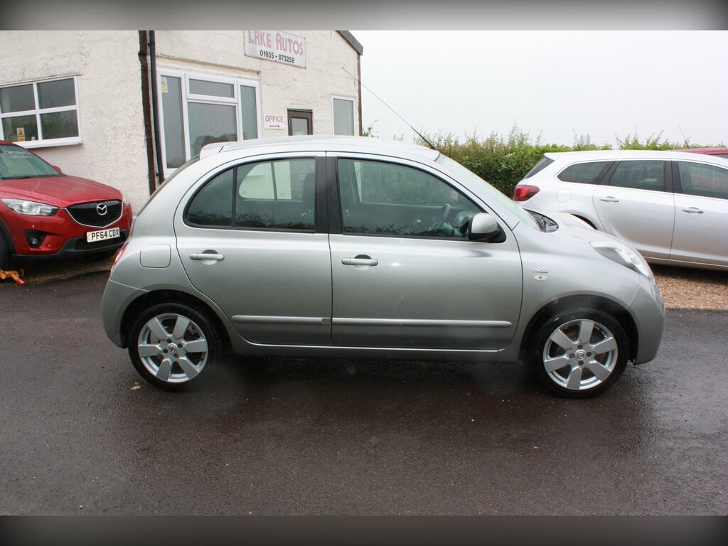 Nissan Micra Hatchback Black #4