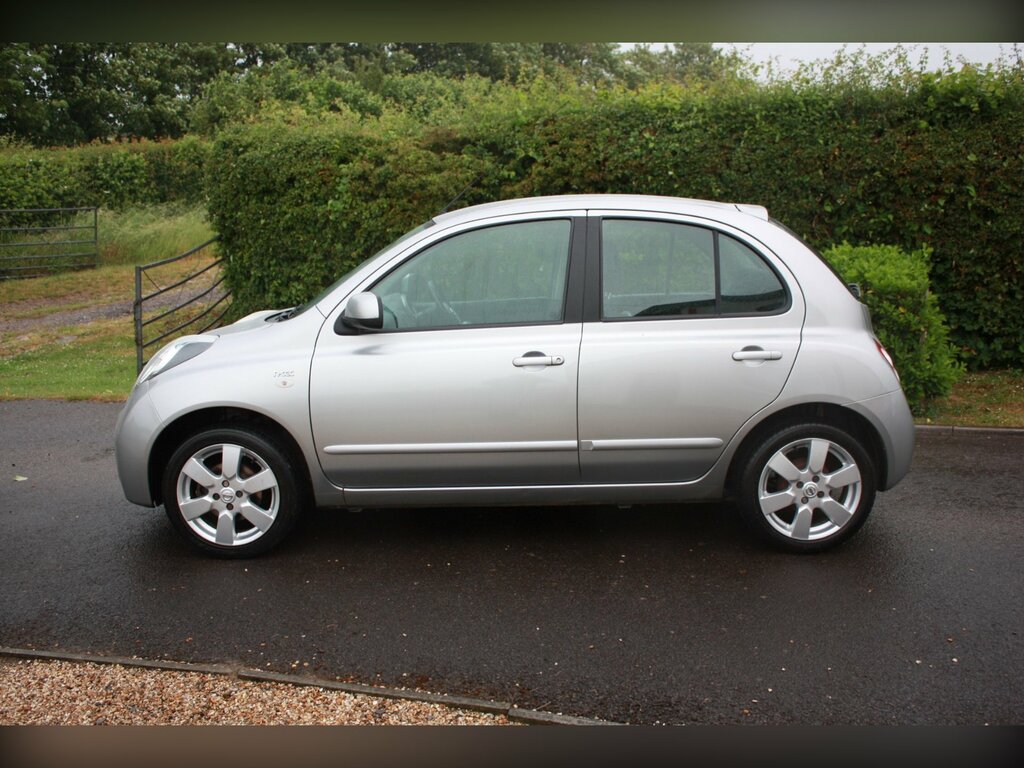 Nissan Micra Hatchback Black #8