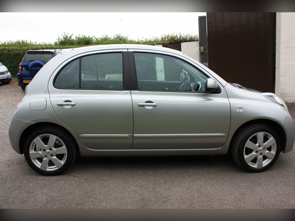 Nissan Micra 1.2 16V N-tec Hatchback 139 Gk Silver #4