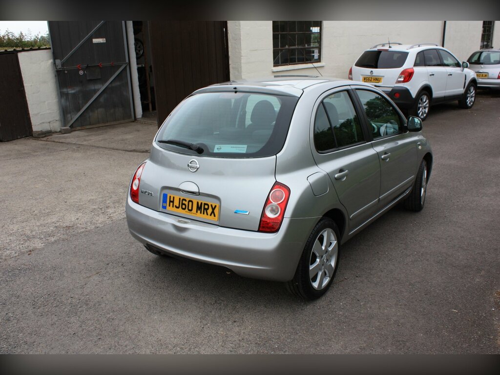 Nissan Micra 1.2 16V N-tec Hatchback 139 Gk Silver #5