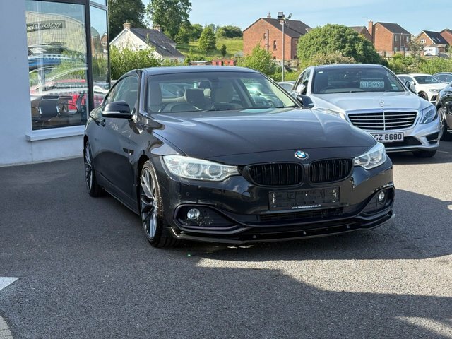 BMW 4 Series Gran Coupe 2.0 420D Sport Coupe Euro 6 S S S77ADW Black #4