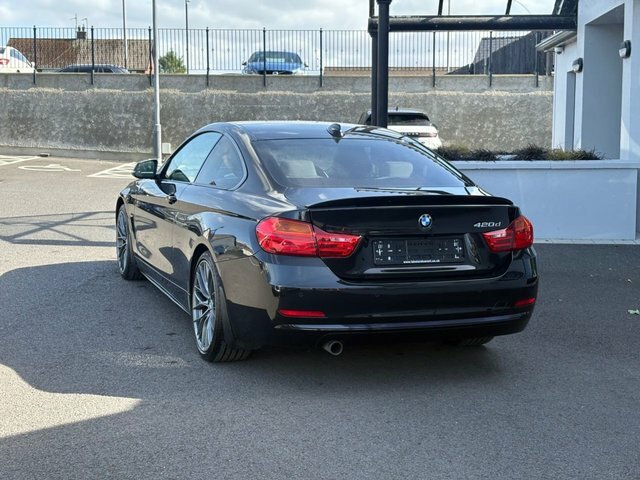 BMW 4 Series Gran Coupe 2.0 420D Sport Coupe Euro 6 S S S77ADW Black #6