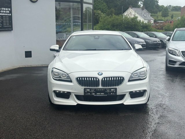 BMW 6 Series Gran Coupe 3.0 640D M Sport Saloon Euro 6 S White #5