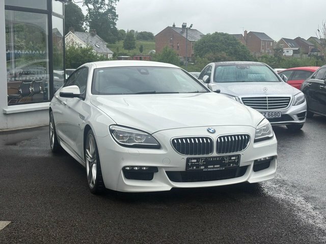 BMW 6 Series Gran Coupe 3.0 640D M Sport Saloon Euro 6 S White #4