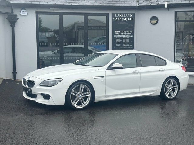BMW 6 Series Gran Coupe 3.0 640D M Sport Saloon Euro 6 S White #2