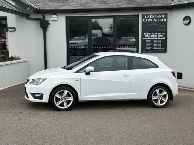 Seat Ibiza 1.2 Tsi Fr Sport Coupe Euro 6 1 IXZ6133 White #3