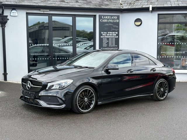 Mercedes-Benz CLA Class 2.1 Cla220d Amg Line Night Edition Plus Coupe KXI27 Black #2