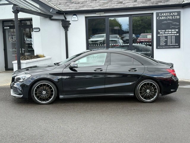 Mercedes-Benz CLA Class 2.1 Cla220d Amg Line Night Edition Plus Coupe KXI27 Black #3