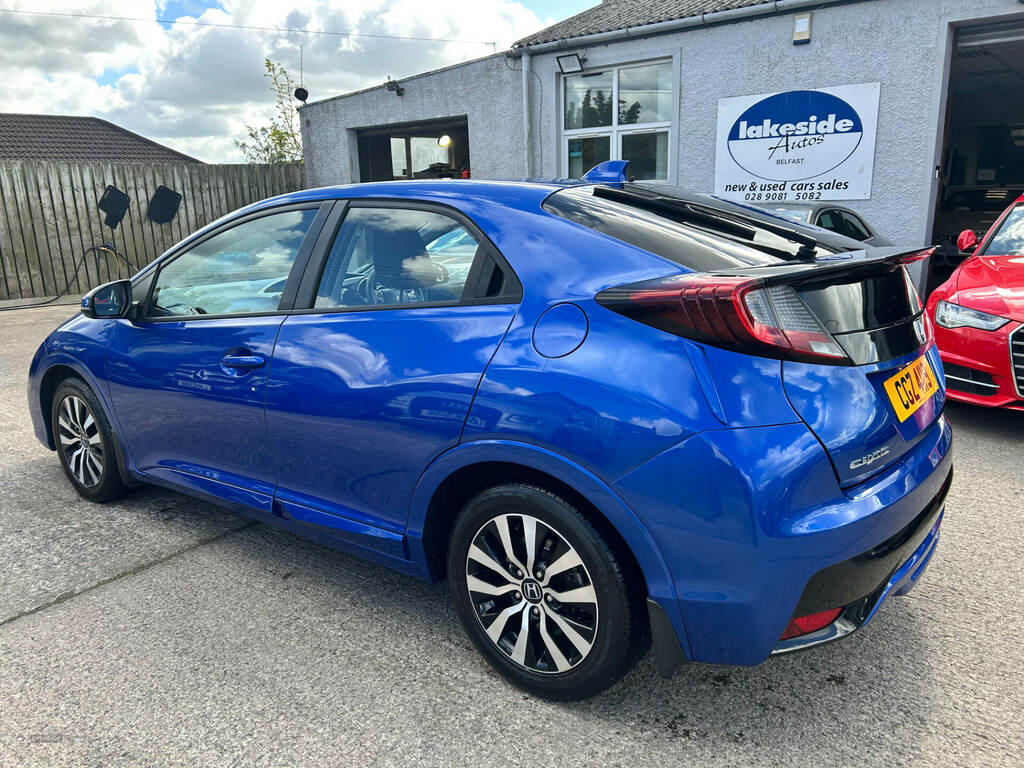 Honda Civic 1.4 I-vtec S Blue #3