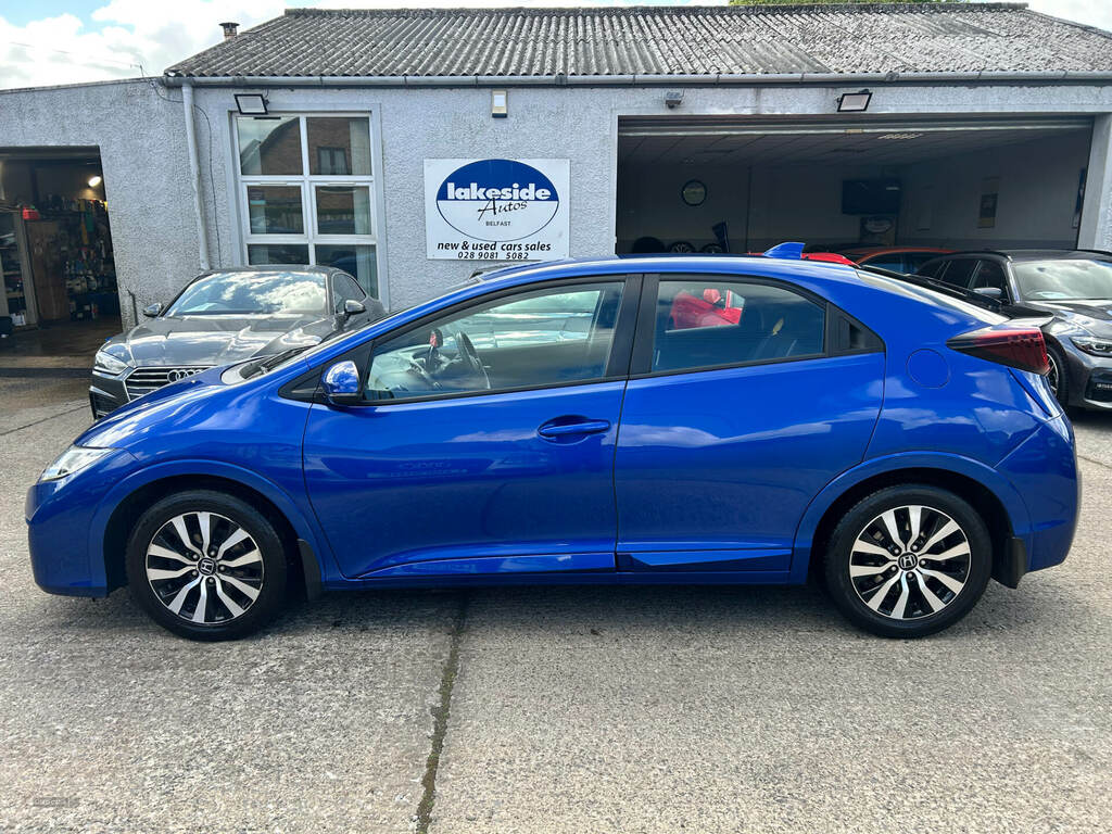 Honda Civic 1.4 I-vtec S Blue #2