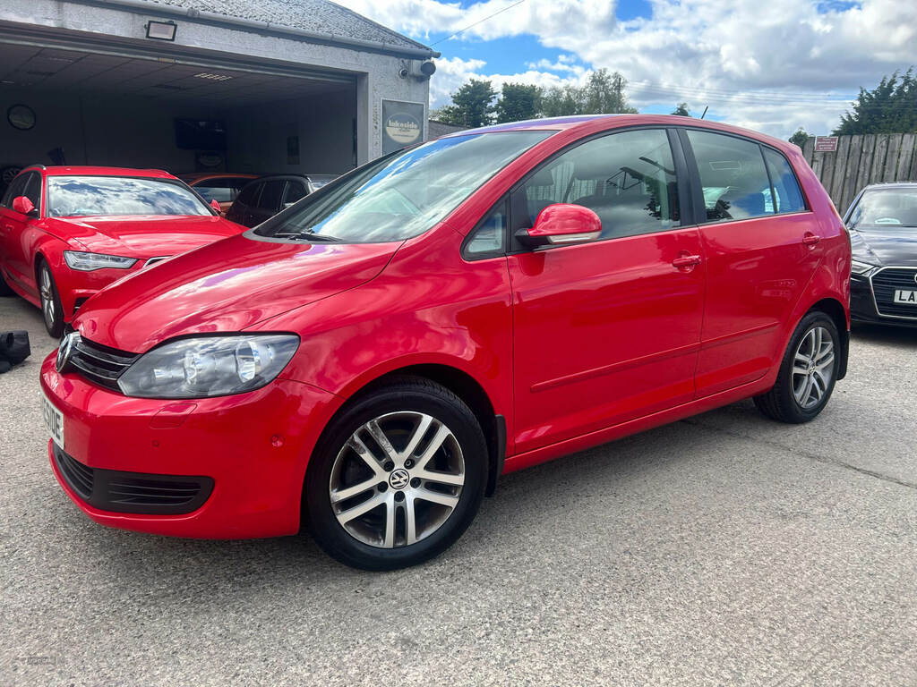 Volkswagen Golf Plus 1.6 Tdi 105 Bluemotion Tech Se Red