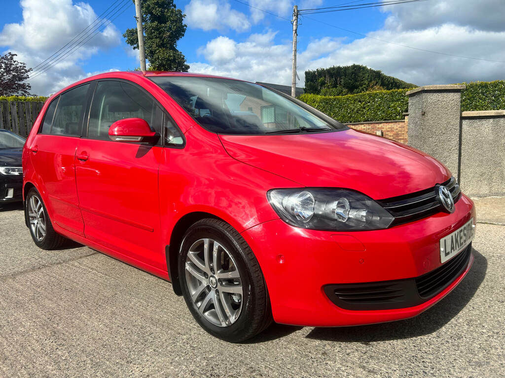 Volkswagen Golf Plus 1.6 Tdi 105 Bluemotion Tech Se Red #6