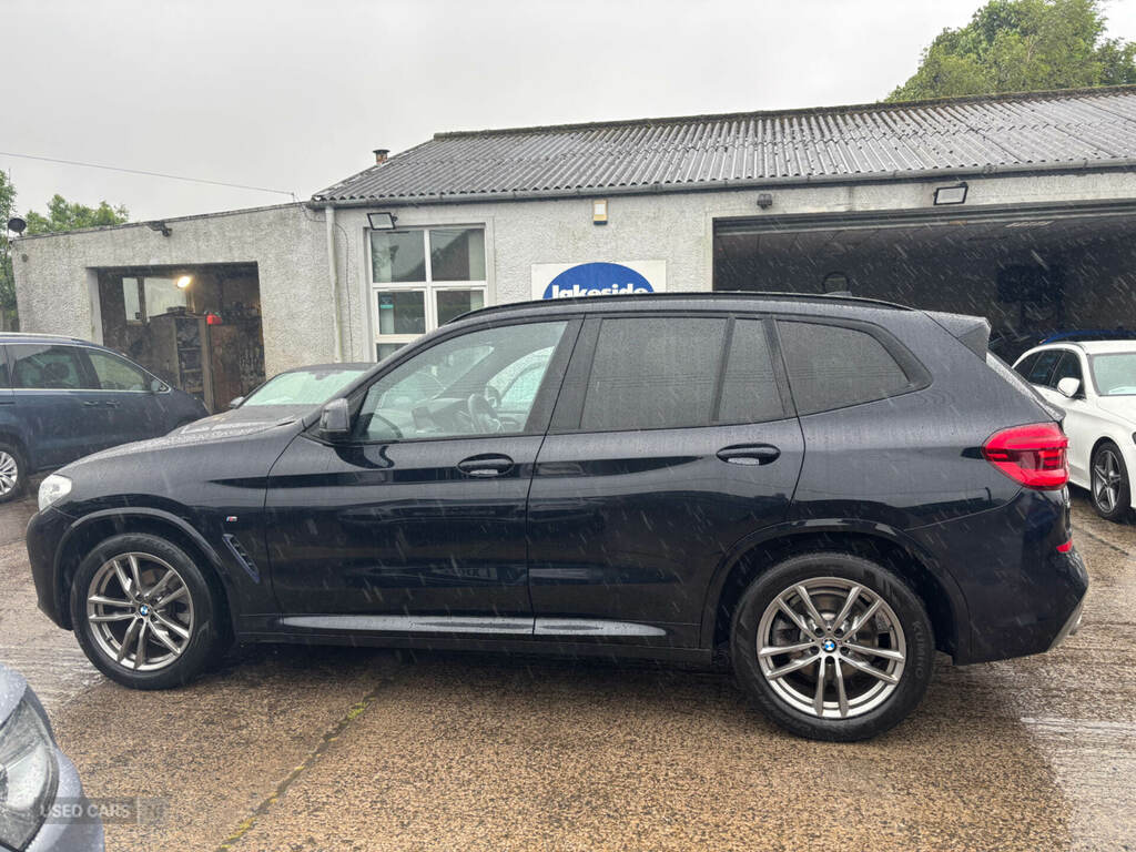 BMW X3 Xdrive20d M Sport Step CV69XTP Black #3
