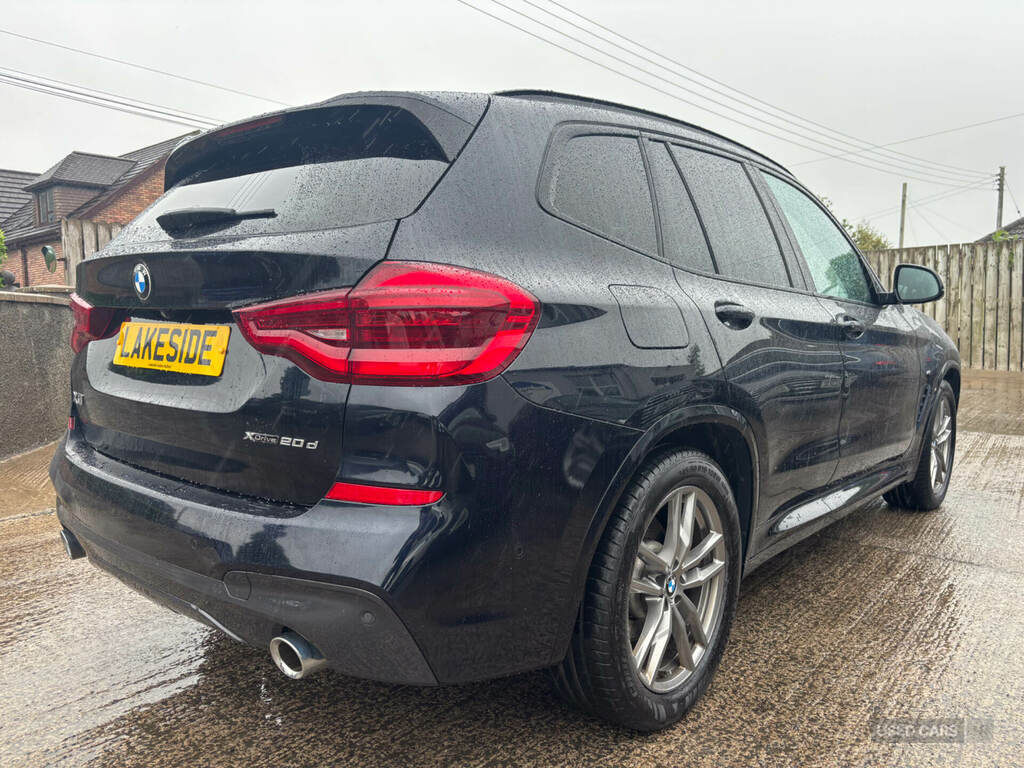 BMW X3 Xdrive20d M Sport Step CV69XTP Black #6