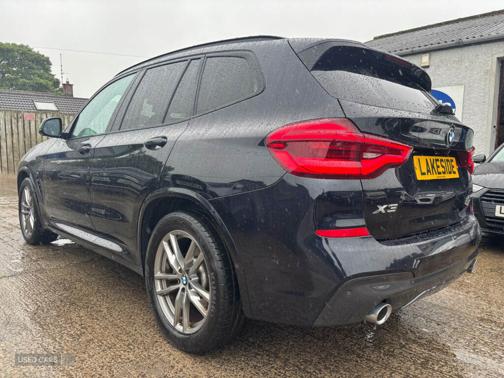 BMW X3 Xdrive20d M Sport Step CV69XTP Black #4