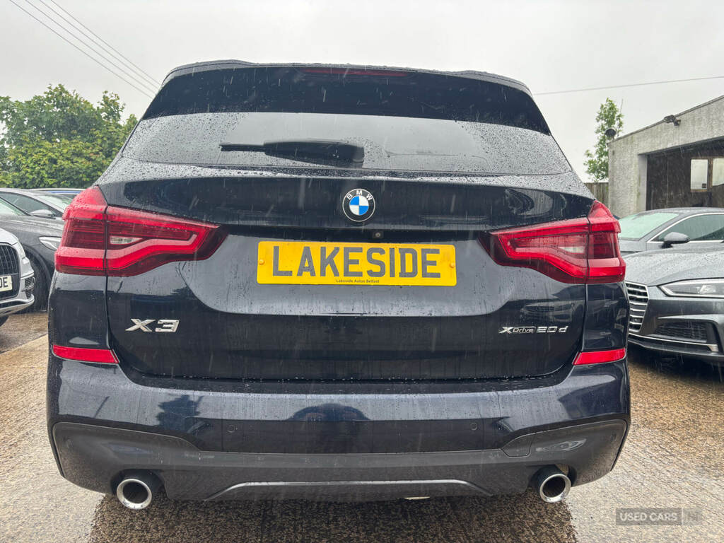 BMW X3 Xdrive20d M Sport Step CV69XTP Black #5