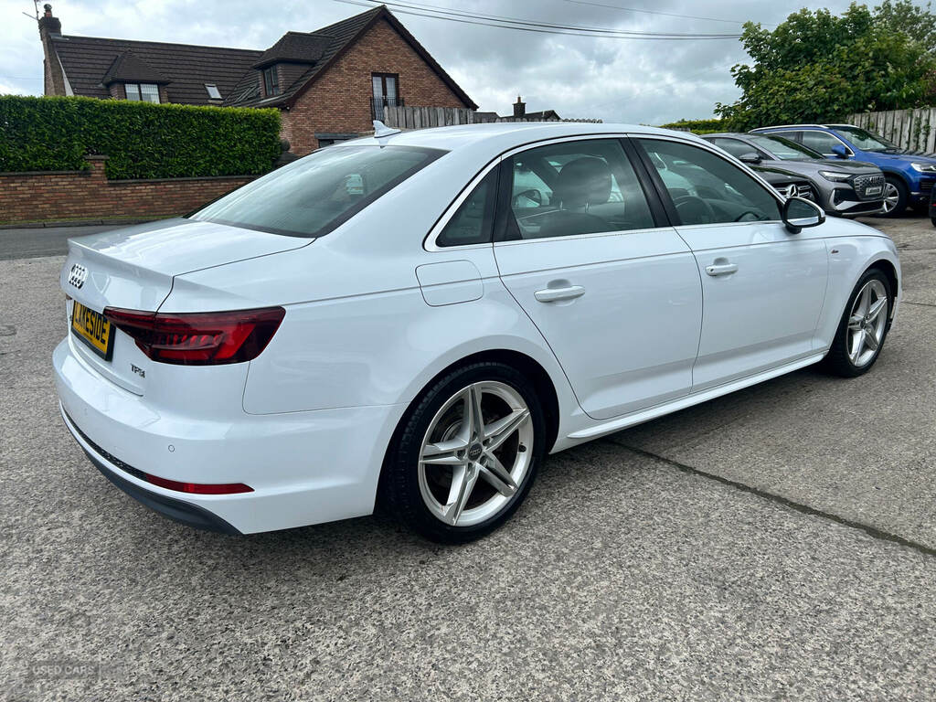 Audi A4 1.4T Fsi S Line S Tronic Leather Alc White #5