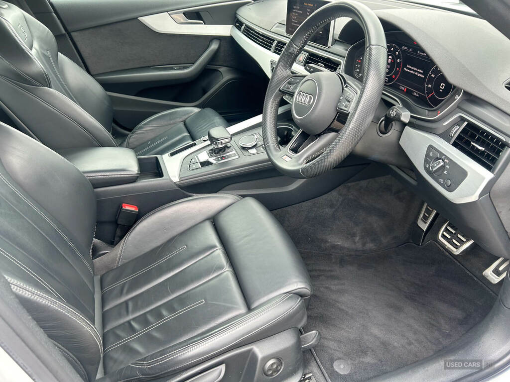 Audi A4 1.4T Fsi S Line S Tronic Leather Alc White #6