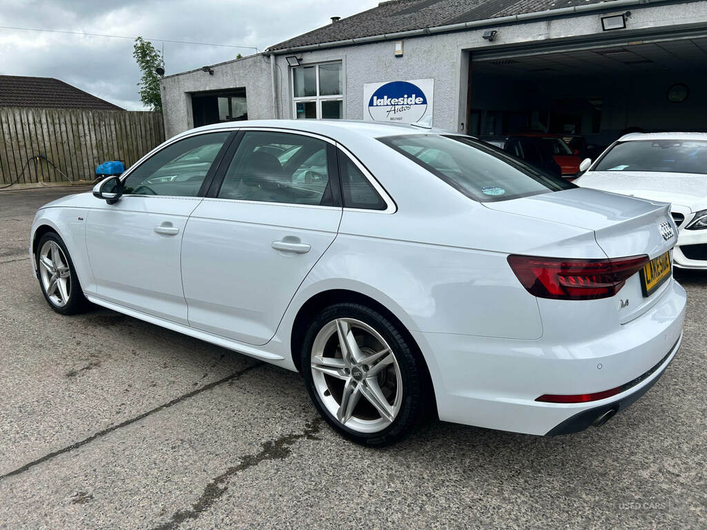 Audi A4 1.4T Fsi S Line S Tronic Leather Alc White #2